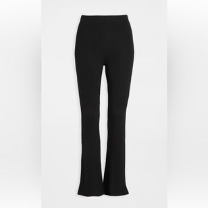 LNA Laurel Ribbed Black Pants - Size Large